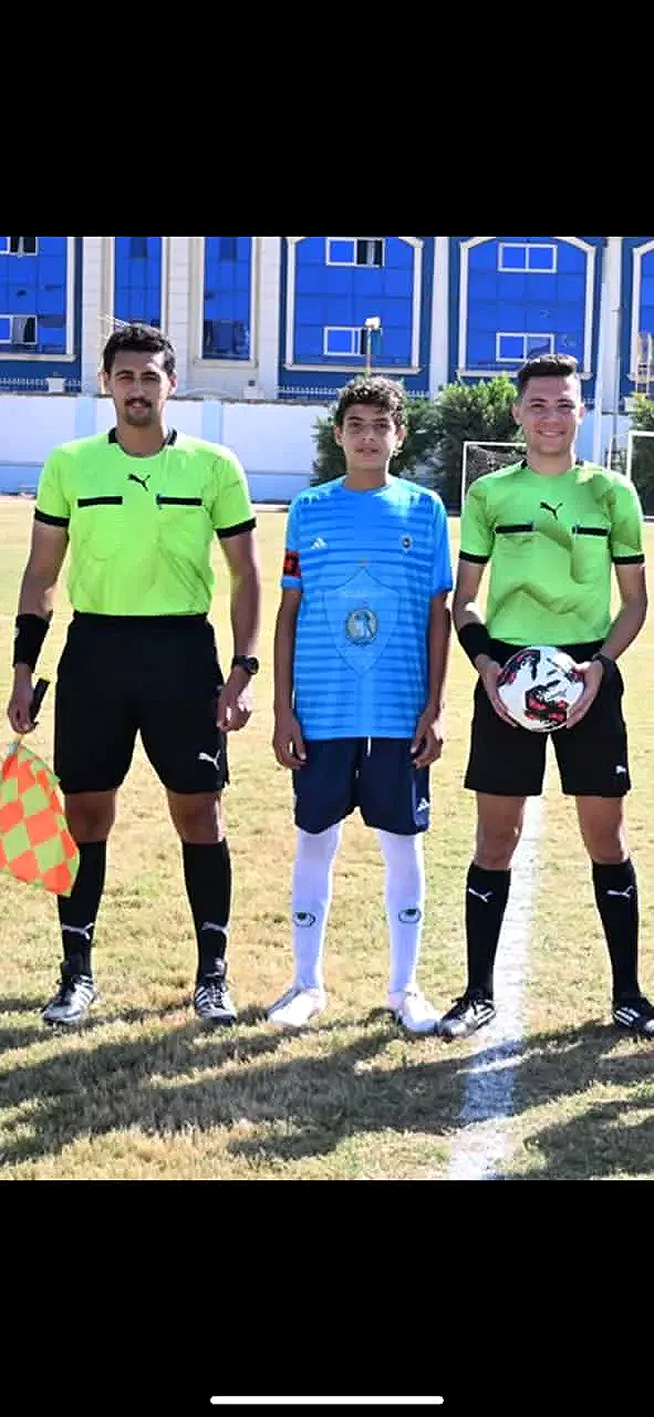 تهنئة اللاعب محمد أحمد العفيفي، لاعب نادي غزل المحلة،